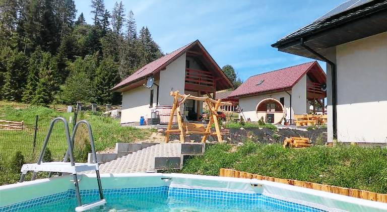 Domek w stylu alpejskim Rycerka Górna