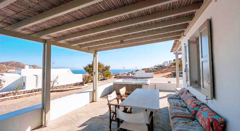 Traditional Cycladic Houses in Elia Beach Mykonos — photo 4