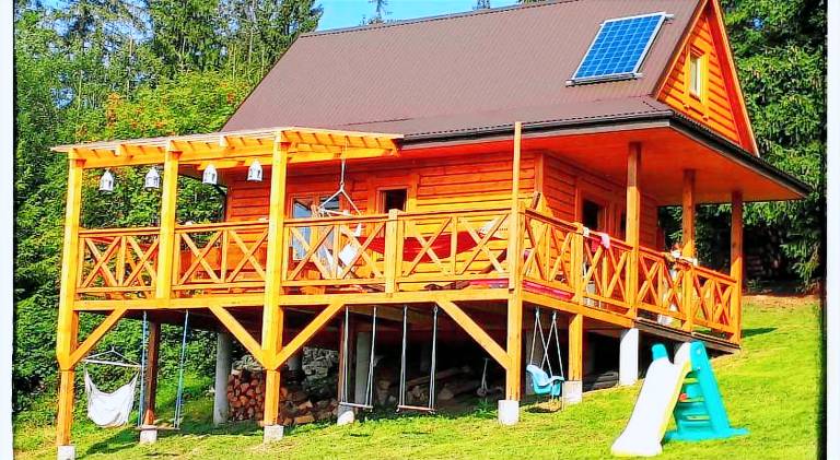 Domek w stylu alpejskim  Chabówka