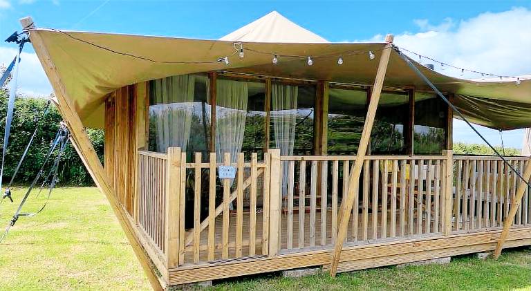Tregantle Farm Eco GLAMPSITE in Torpoint
