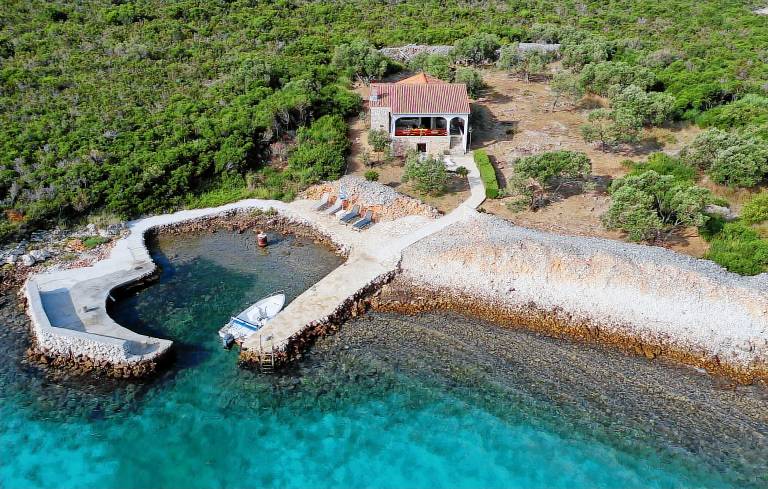 Ferienhaus in Tkon, Kroatien f&uuml;r max. 4 Personen