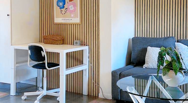 Rental apartment with yard, terrace & grill — photo 4