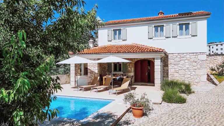 Ferienhaus in Radići, Malinska f&uuml;r max. 6 Personen