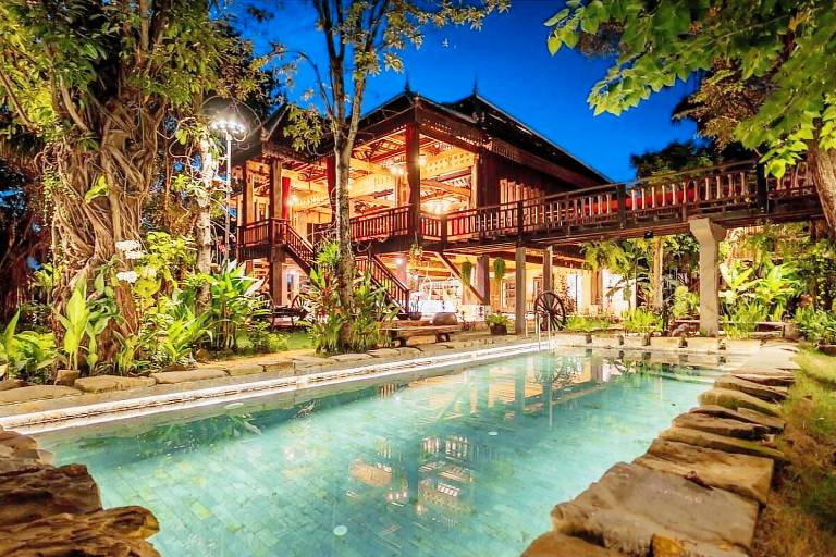 Nice house with barbecue, pool & hot tub | Pets are welcome in Siem Reap