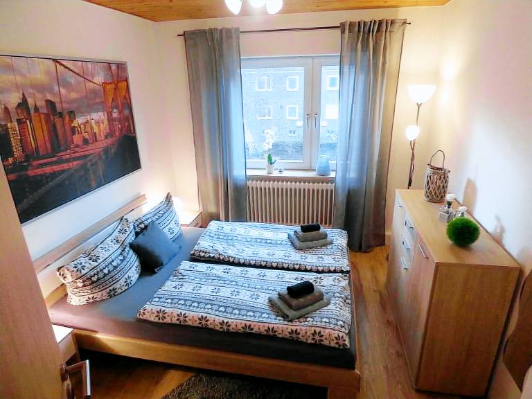 Rental apartment with garden in Wilhelmshaven