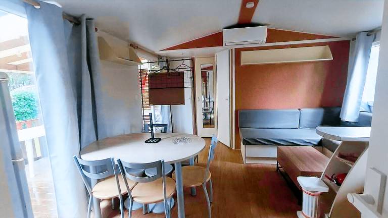 Tent with pool & patio | Pets allowed — photo 4