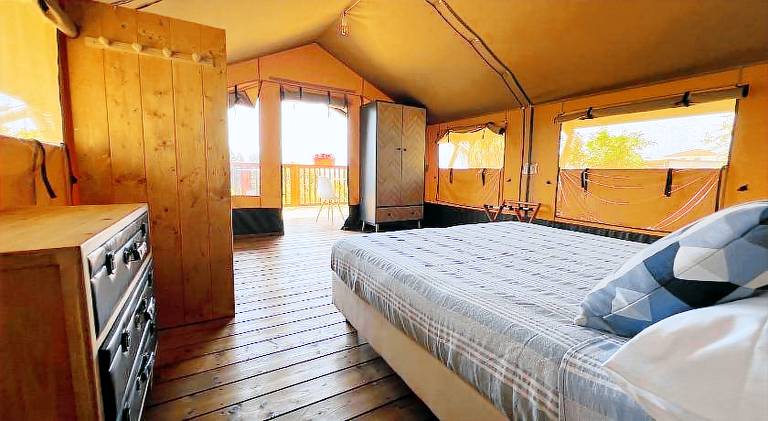 Tent with 1 room for 2 persons in Sperlonga