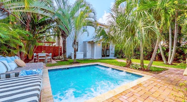 Ample villa with hot tub & pool | Pet-friendly in West Palm Beach, FL
