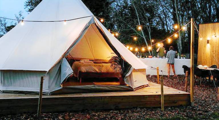Tent with yard & patio | Pet-friendly in Nieuwpoort