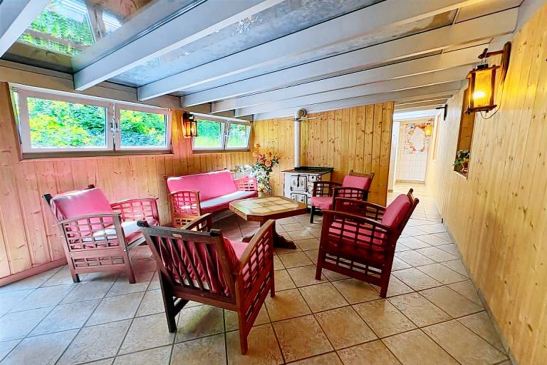 Large house with garden and terrace in Lapoutroie