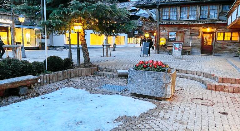 Holiday apartment with patio in Saanen