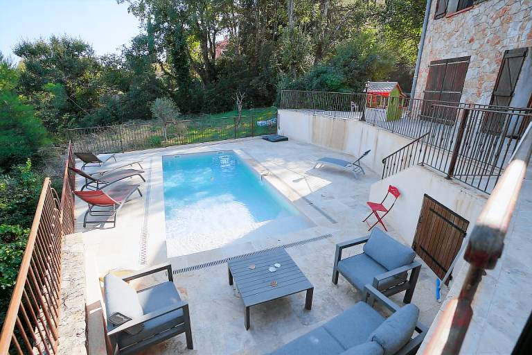 Villa with BBQ, pool & patio | Panoramic view — photo 4