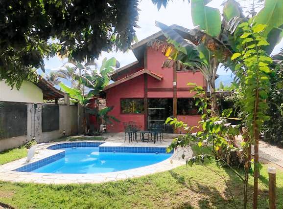 House with pool & jacuzzi in Ubatuba