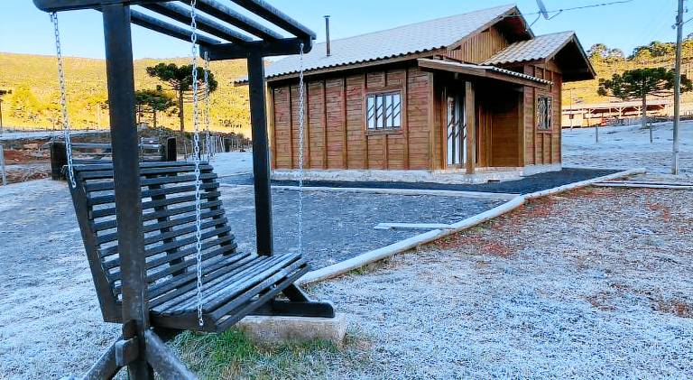 Beautiful chalet with barbecue & garden | Perfect for remote work | Dogs allowed in Urubici
