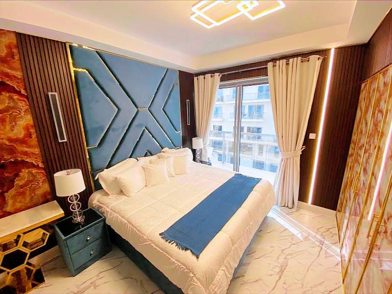 Komfortables 1 Schlafzimmer Apartment mit Kingsize Bett