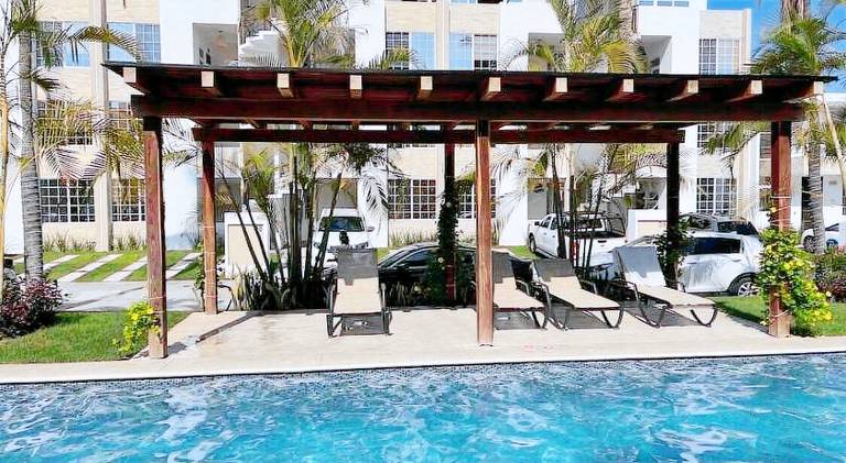 Beautiful apartment with pool | Pets allowed in Manzanillo