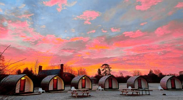 Rodway Hill Golf & Eco Pod Hotel in Tewkesbury