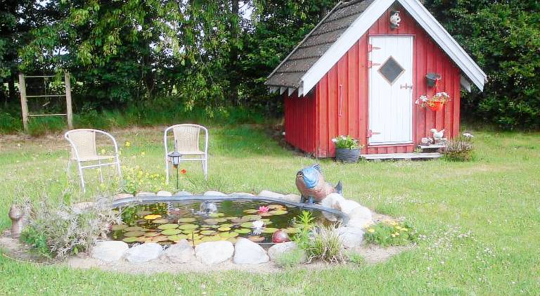 Holiday apartment with yard, grill & patio in Ribe