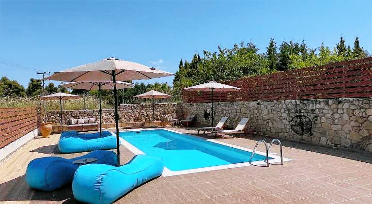 Sani Luxury Pool Villa in Kas