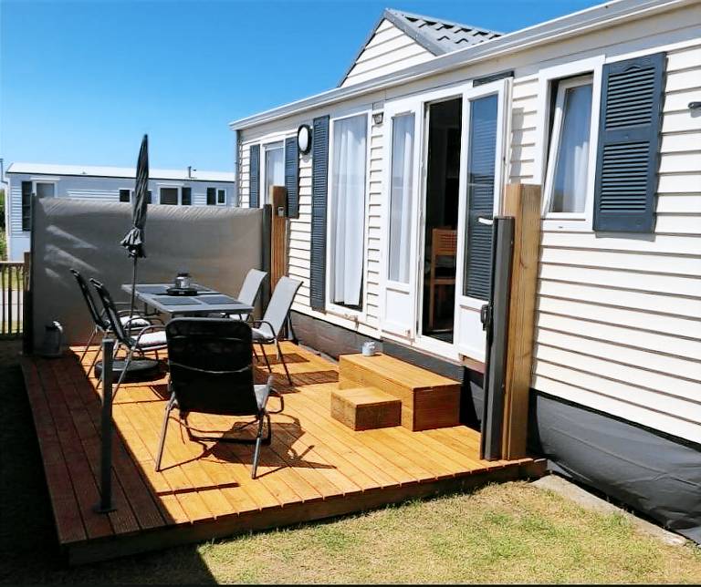 NORDSEE GLAMPING Mobilheim Chalet 2467