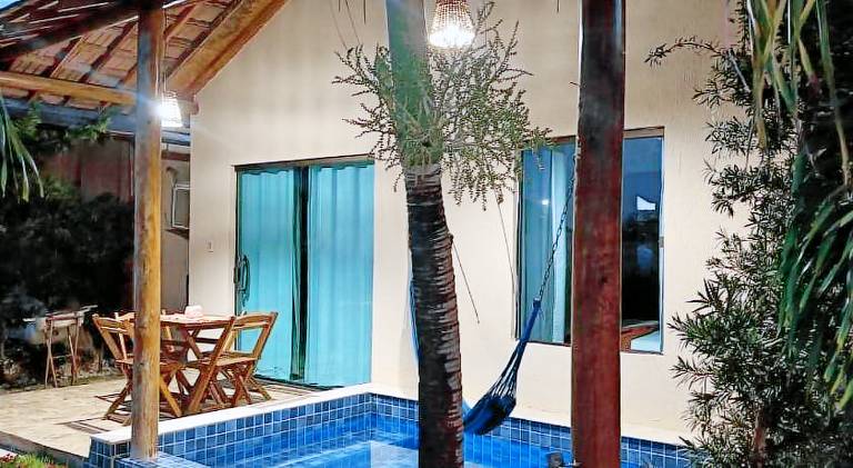 Lodge with garden, terrace & grill in Ipojuca