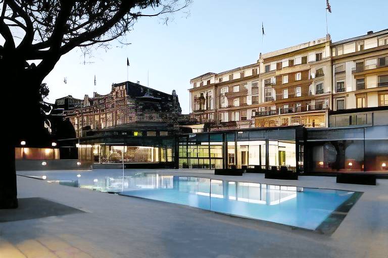 Beau-Rivage Palace in Lausanne