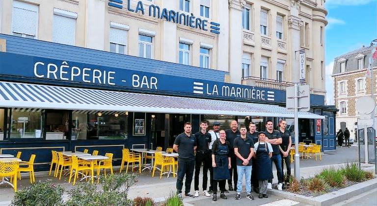 La Mariniere Hotel Restaurant in Dinard