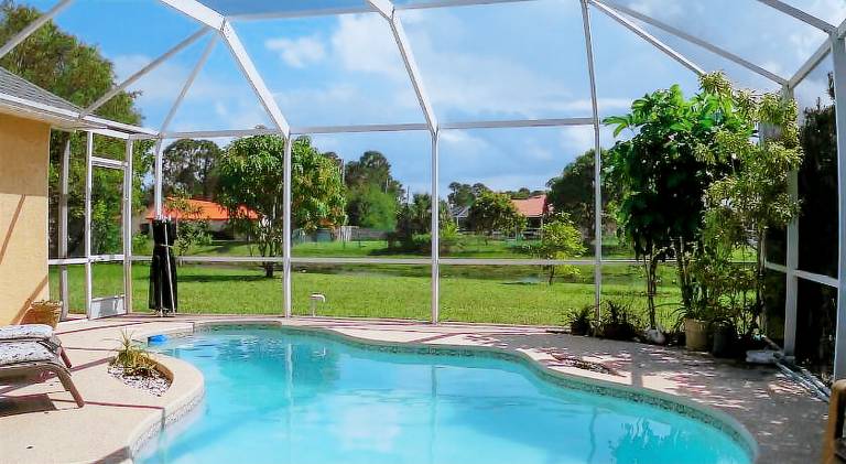Vacation home with pool | Dogs allowed in Jensen Beach, FL