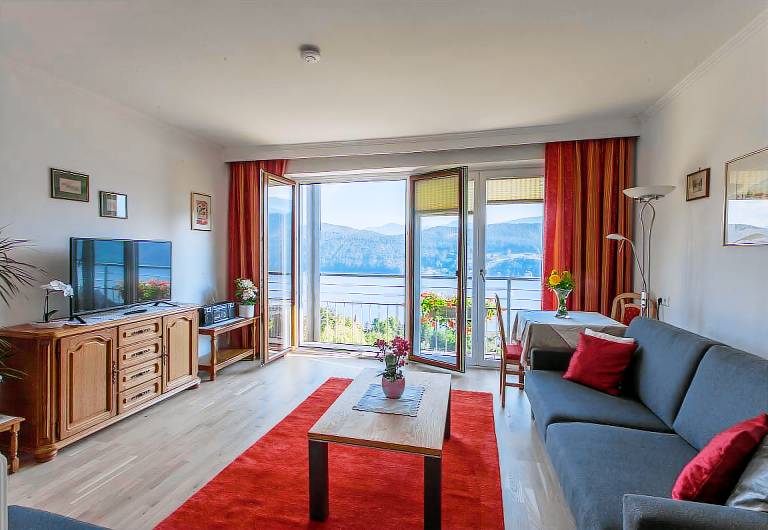 Ferienwohnung mit Hund in Millstatt,  f&uuml;r max. 4 Personen