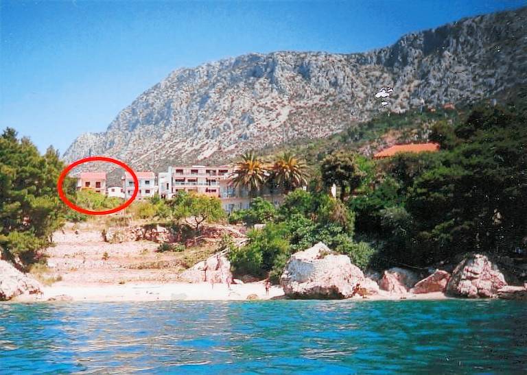 Apartament typu studio Podaca