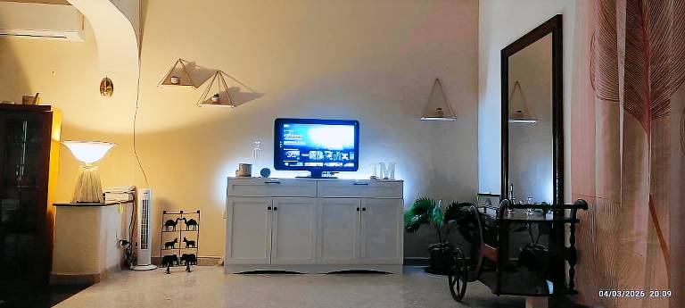 Child-friendly rental apartment with terrace & yard | Garden view | Close to the beach | Dogs allowed in Reggio Calabria