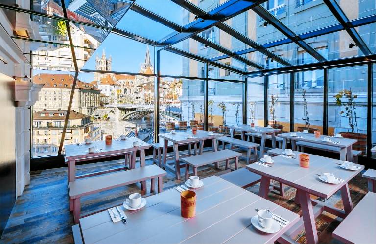 Swiss Wine Hotel & Bar by Fassbind in Lausanne