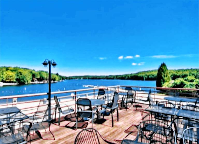 Chalet Lake Ariel
