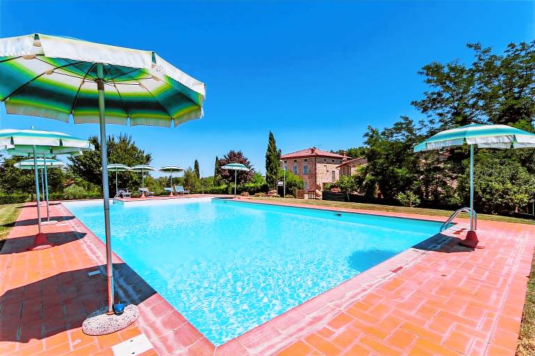 Ferienwohnung in Pievescola f&uuml;r max. 2 Personen