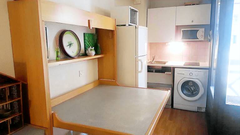 Ground floor, balcony, tv, ski locker, 28m², Brides Les Bains — photo 2