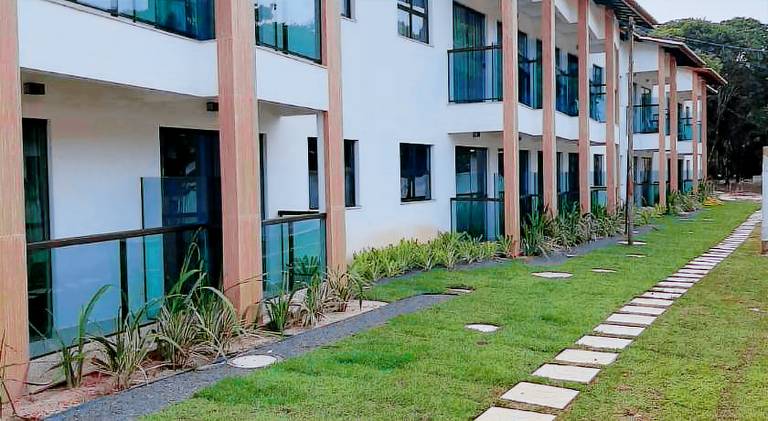 Serviced apartment with garden, pool & sauna in Ilhéus