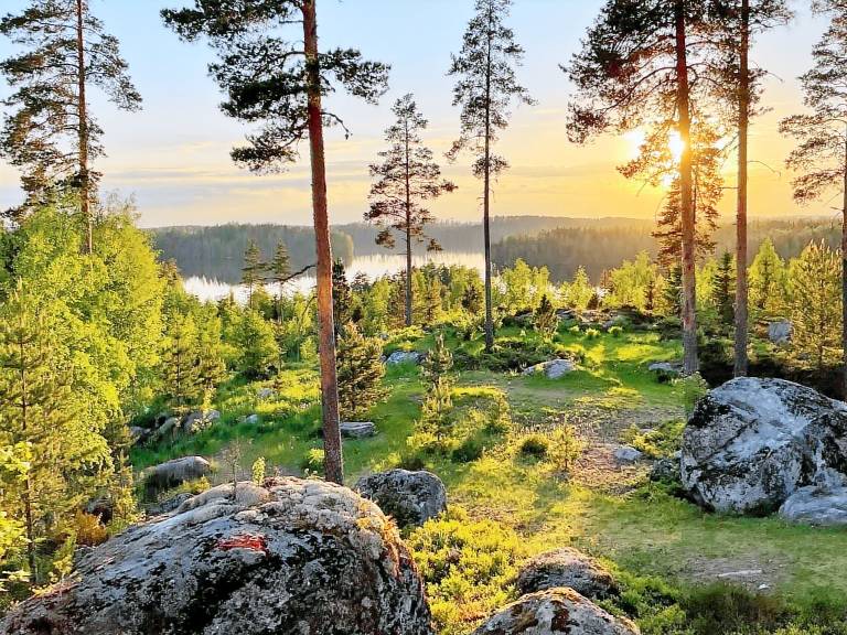 Vacation home with terrace & sauna | Nature view — photo 4