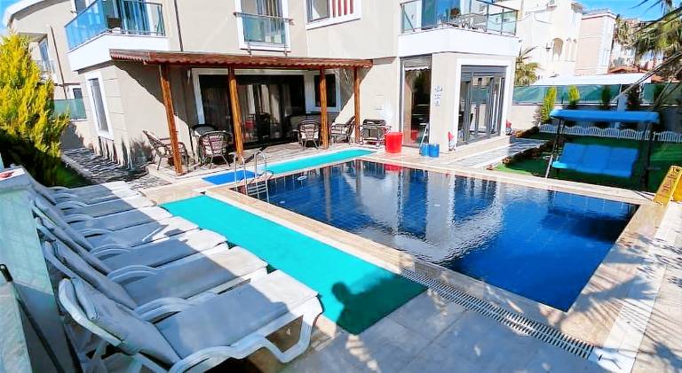 Fully equipped villa with barbecue, terrace & private pool | Suitable for remote work | Pet-friendly in Antalya