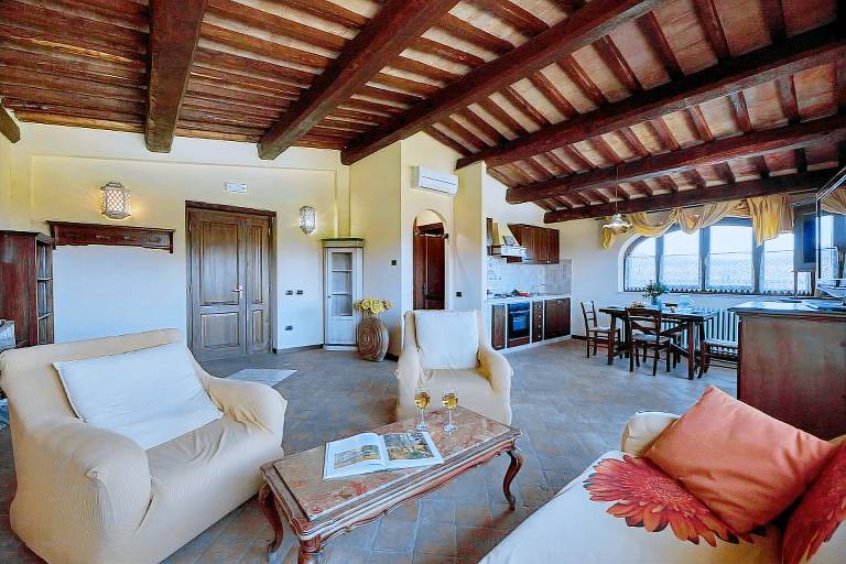 Child-friendly charming villa with private pool, terrace & yard | Pool view | Dogs allowed — photo 4