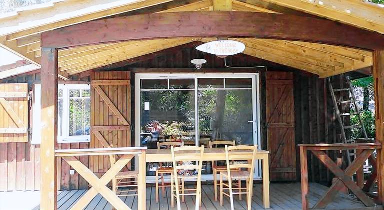Pyla Chalet et mobilhom 6 personnes Magda in La Teste-de-Buch