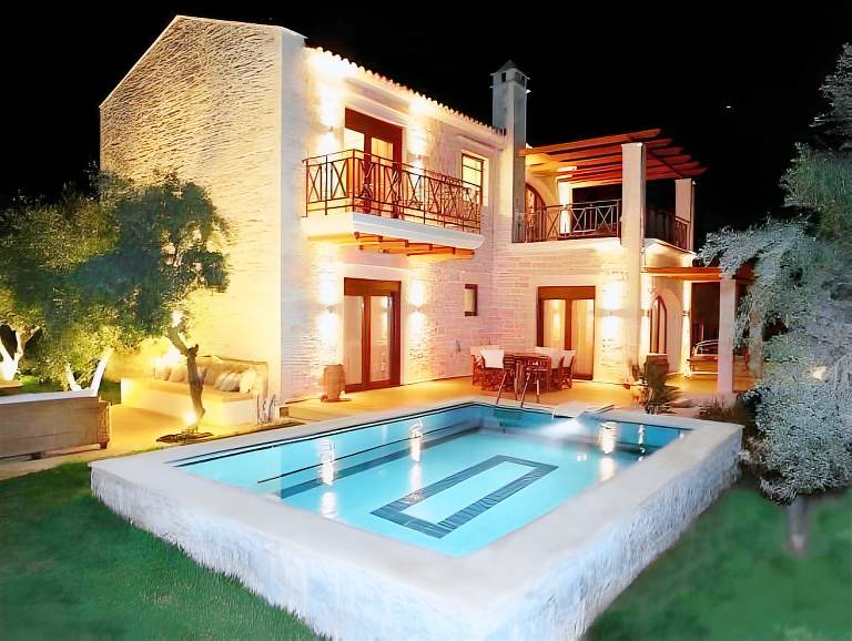 Wonderful villa with private pool, patio & BBQ | Suitable for remote work | Pets allowed in Rethymno