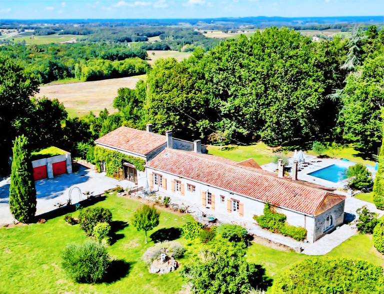 Ferienhaus in Loubès-Bernac, Aquitanien f&uuml;r max. 6 Personen am Atlantik