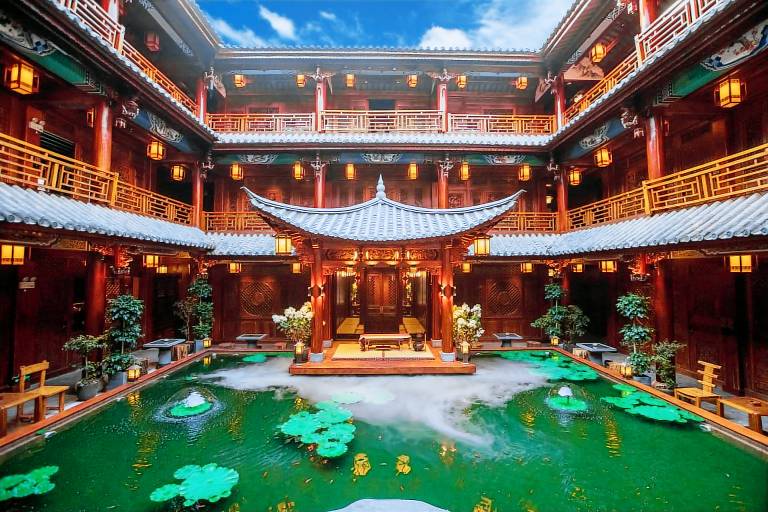 Spirited Silky Inn in Dali