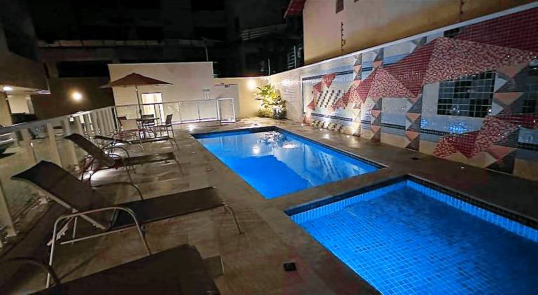 Apartment with pool in Ubatuba