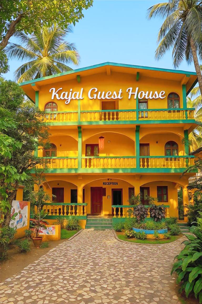 Vacation home with terrace in Anjuna