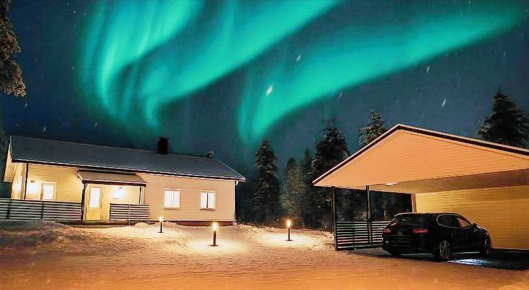Villa with jacuzzi in Rovaniemi
