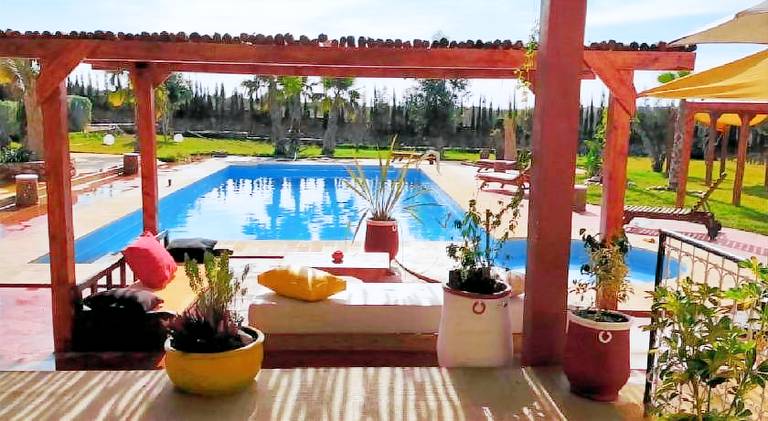 Terrasses vertes in Essaouira