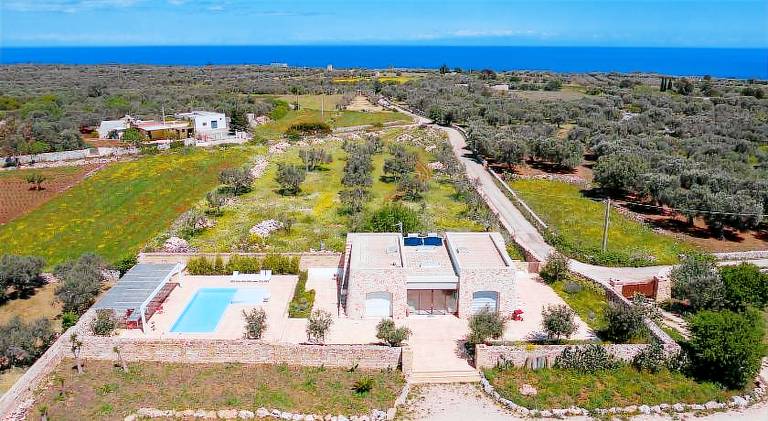 Villa with pool in Gagliano del Capo