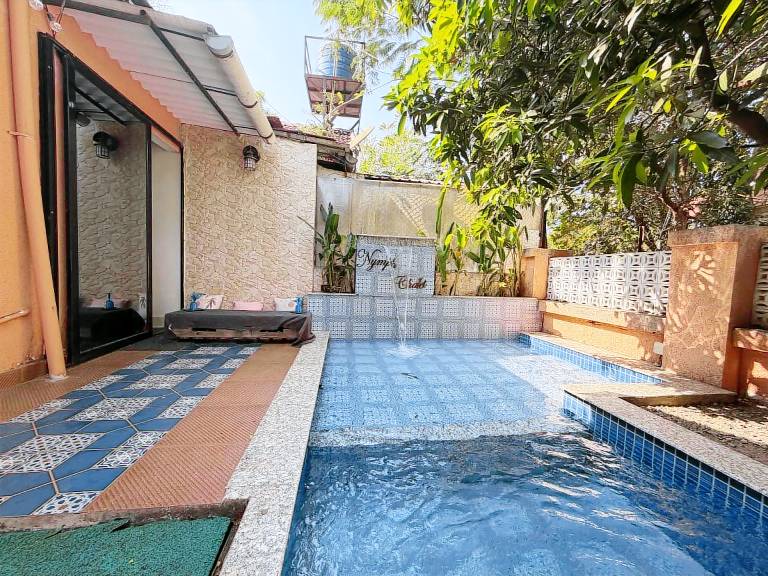 Nymph Chalet-AugustaHospitality-2bhk-3lvl pool-bbq — photo 4