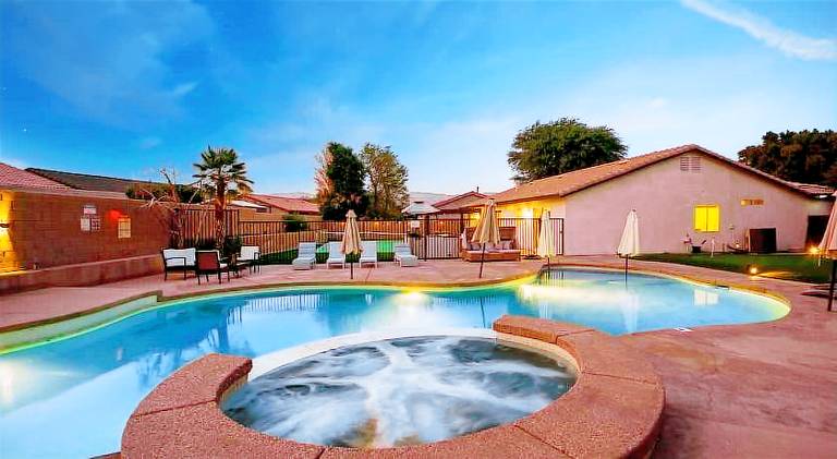 Vacation home with pool in Indio, CA
